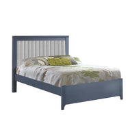 Natart Taylor 54 Inch Double Bed With Channel Tufted Headboard Panel