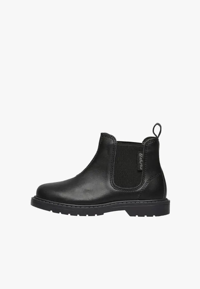 NATURINO PICCADILLY CHELSEA CALFSKIN BOOTS BLACK - baby enRoute