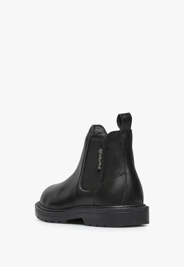 NATURINO PICCADILLY CHELSEA CALFSKIN BOOTS BLACK - baby enRoute