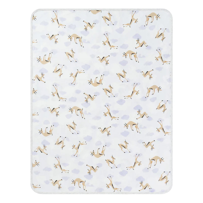 NEST DESIGNS ORGANIC COTTON WATERPROOF CHANGE PAD SAHARA SKY SMALL