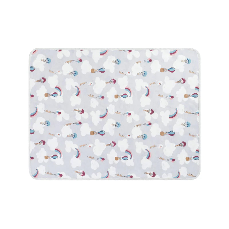 NEST DESIGNS ORGANIC COTTON WATERPROOF CHANGE PAD SAHARA SKY SMALL