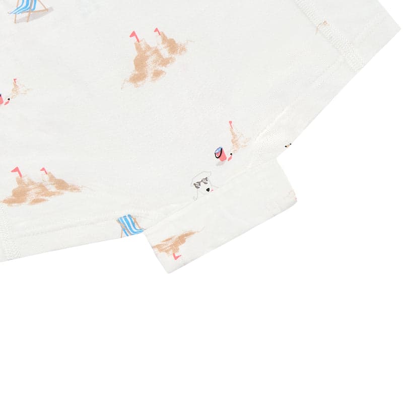 NEST DESIGNS BAMBOO GIRLS BOY SHORT UNDERWEAR (2 PACK) DOGGY DAY - baby enRoute