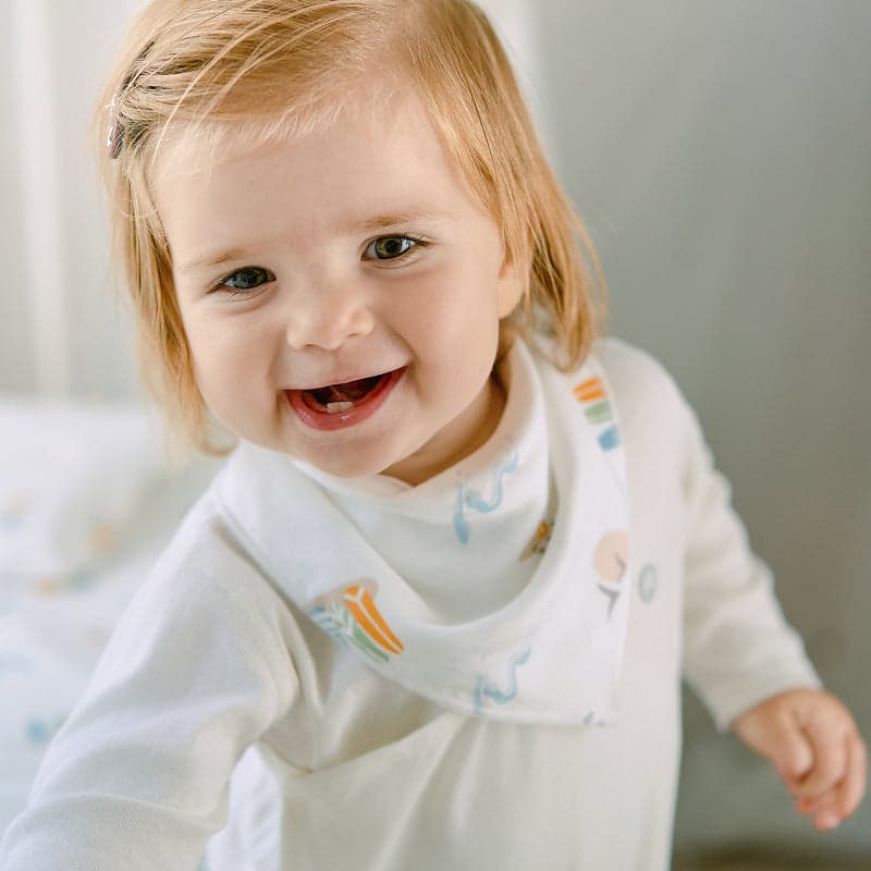 NEST DESIGNS BAMBOO BABY BANDANA BIB ONE SIZE (3M- 24M)