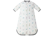 Nest Designs 0.23 Tog Bamboo 3/4 Sleeve Sleep Bag The Tortoise & The Hare