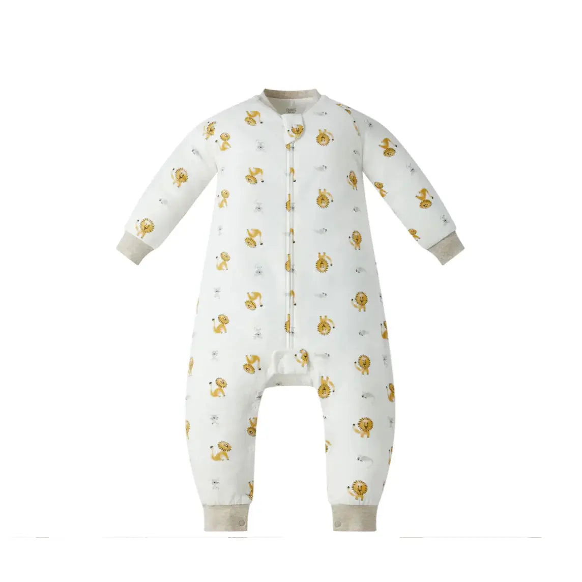 NEST DESIGNS AVOCADO BAMBOO LONG SLEEVE FOOTED SLEEP BAG 1.0 TOG THE LION & THE MOUSE - baby enRoute