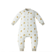 NEST DESIGNS AVOCADO BAMBOO LONG SLEEVE FOOTED SLEEP BAG 1.0 TOG THE LION & THE MOUSE