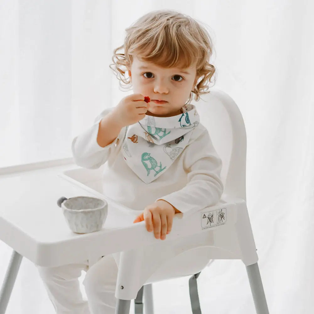 Nest Designs Bamboo Baby Bandana Bib One Size (3M- 24M)