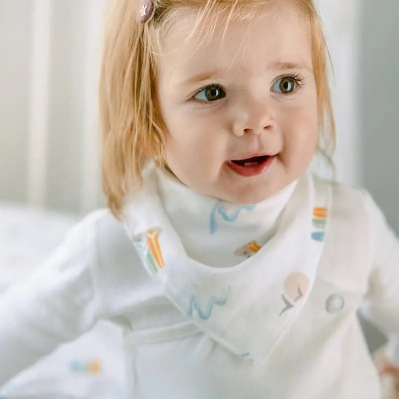 Nest Designs Bamboo Baby Bandana Bib One Size (3M- 24M)