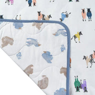 NEST DESIGNS BAMBOO COTTON WATERPROOF CHANGE PAD SERENGETI