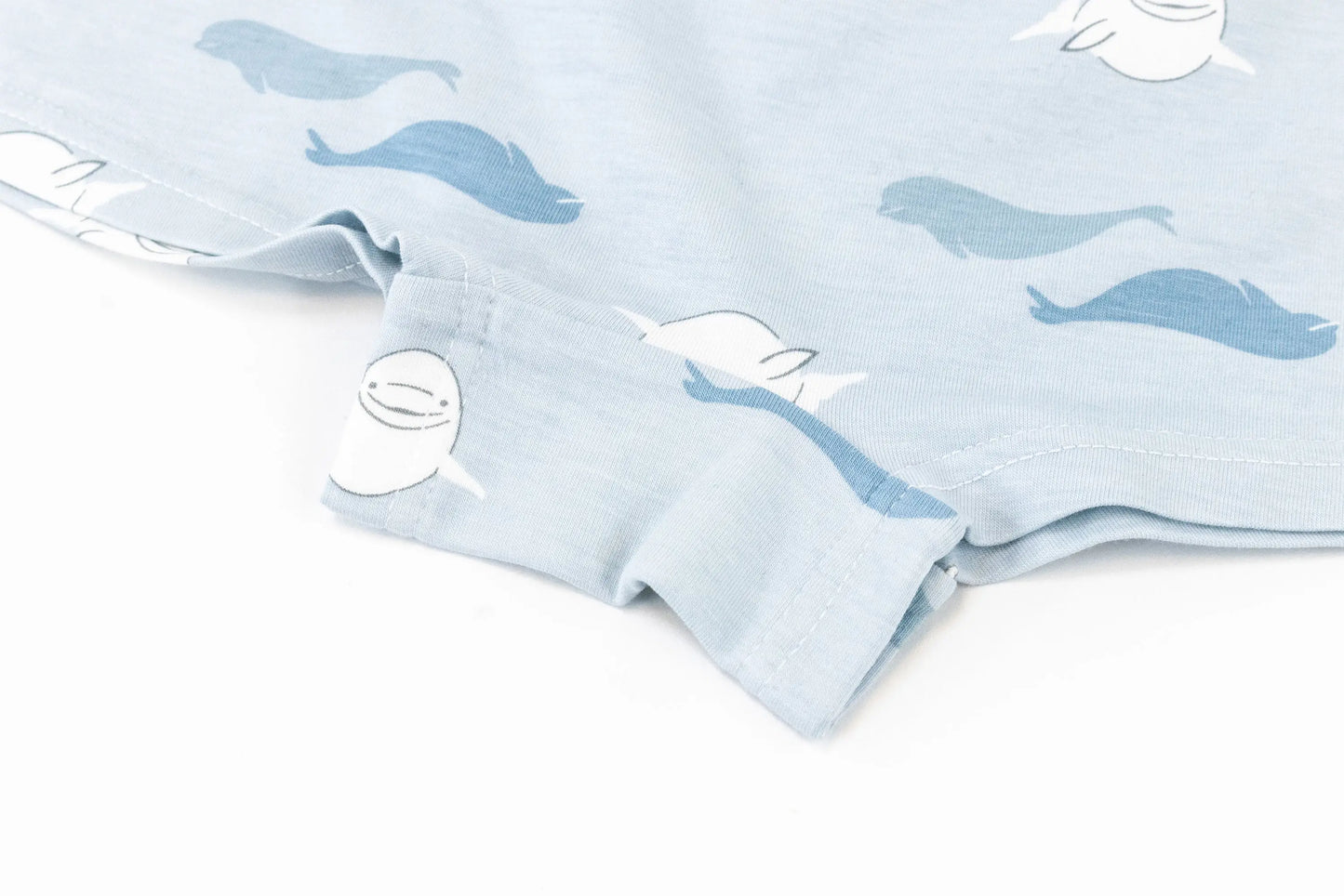 NEST DESIGNS BAMBOO GIRLS BOY SHORT UNDERWEAR (2 PACK) BELUGAS - baby enRoute