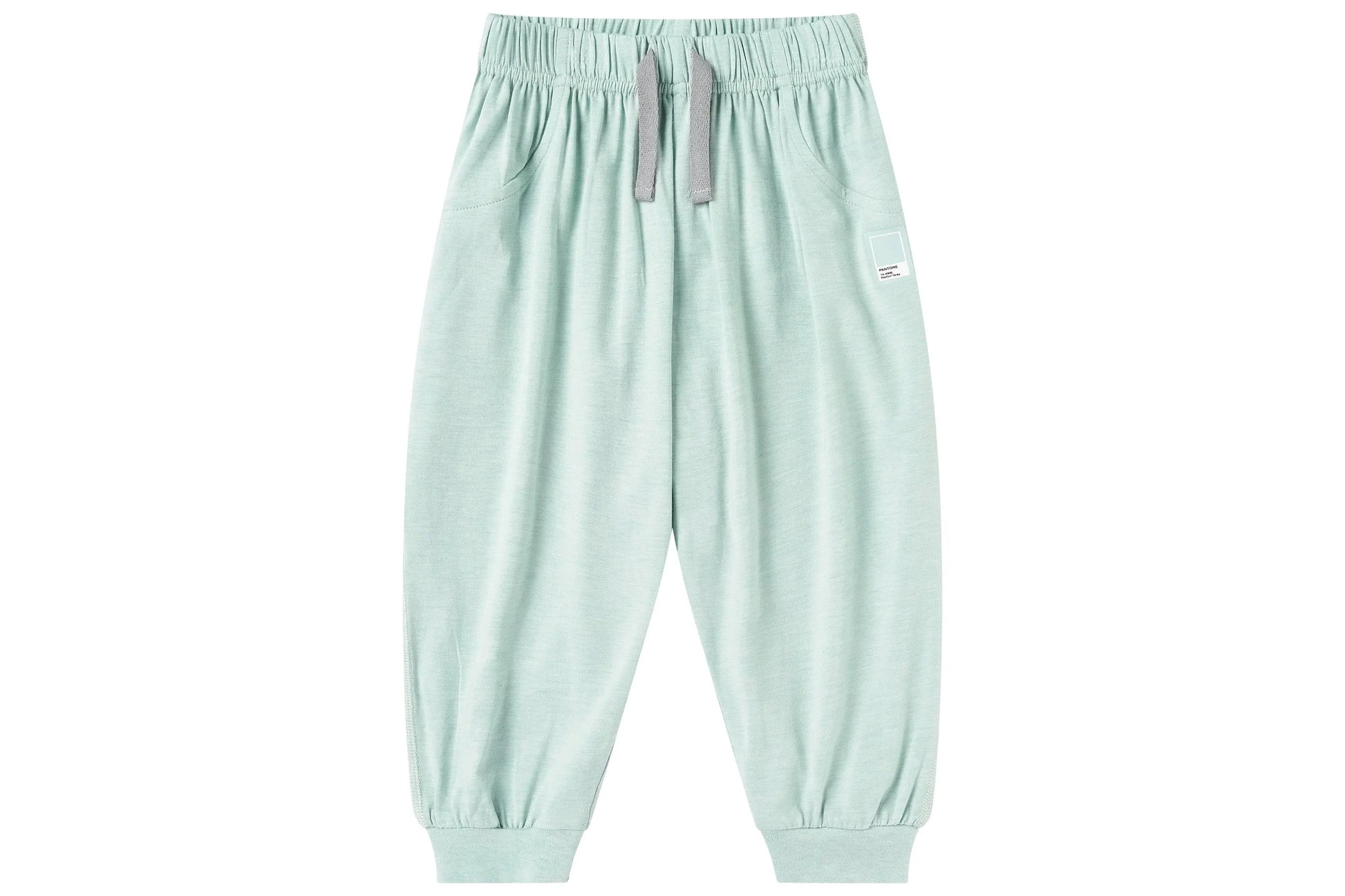 Nest Designs Bamboo Jersey Harem Pants Pantone Harbor Grey
