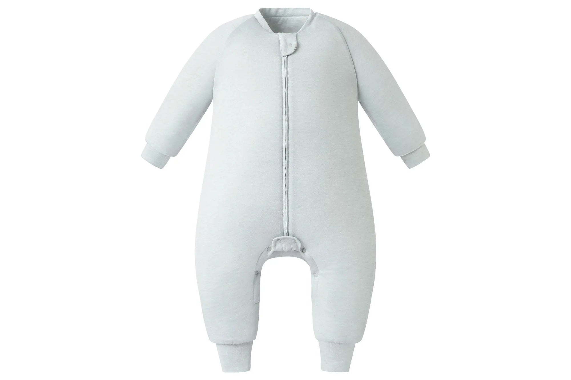 Nest Designs Bamboo Jersey Long Sleeve Footed Sleep Bag 2.5 Tog Pantone Ice Flow