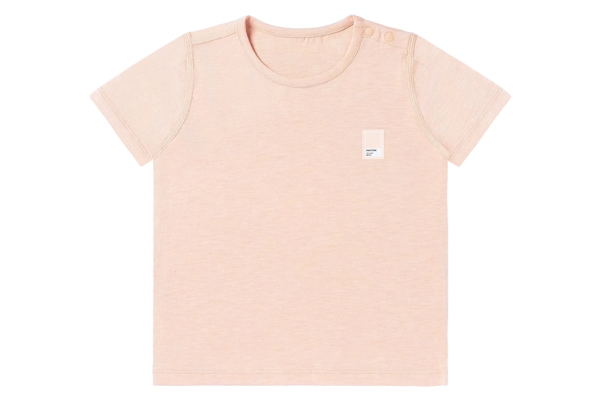 Nest Designs Bamboo Jersey Short Sleeve T-Shirt Pantone Bellini
