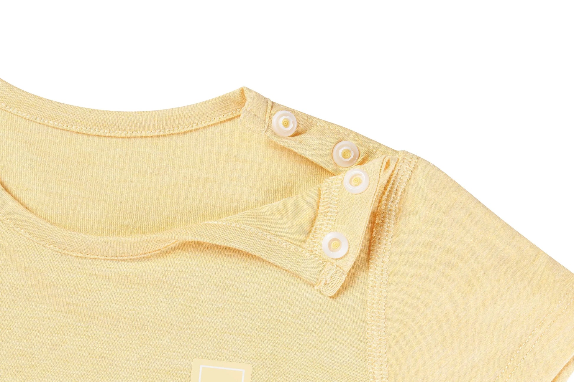 Nest Designs Bamboo Jersey Short Sleeve T-Shirt Pantone Sunset Gold