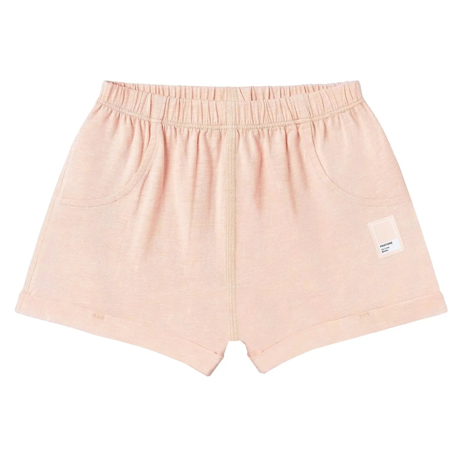 Nest Designs Bamboo Jersey Shorts Pantone Bellini
