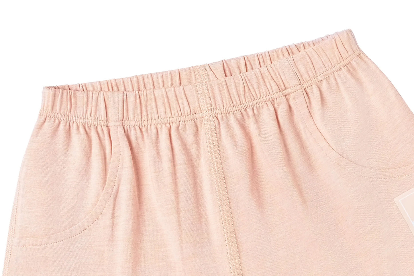 NEST DESIGNS BAMBOO JERSEY SHORTS - PANTONE BELLINI - baby enRoute
