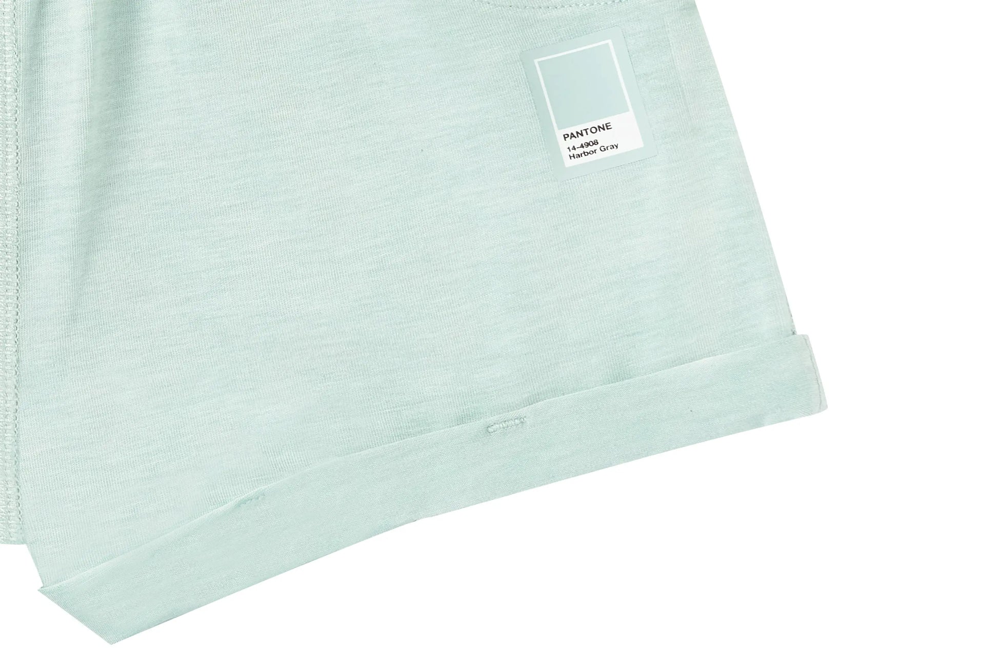 Nest Designs Bamboo Jersey Shorts Pantone Harbor Grey