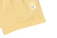 NEST DESIGNS BAMBOO JERSEY SHORTS PANTONE SUNSET GOLD