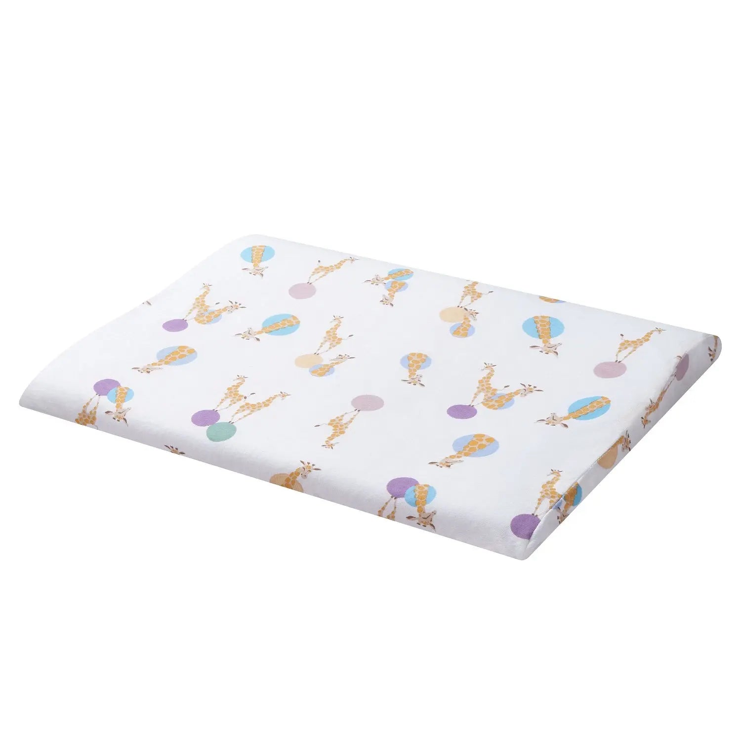 Nest Designs Bamboo Jersey Toddler Pillow And Pillowcase Giraffe Shapes