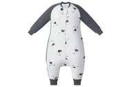 Nest Designs Bamboo Long Sleeve Footed Sleep Bag 1.0 Tog Let's Roll