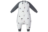 NEST DESIGNS BAMBOO LONG SLEEVE FOOTED SLEEP BAG 1.0 TOG - LET'S ROLL