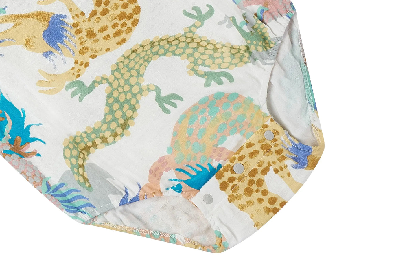 NEST DESIGNS BAMBOO SHORT SLEEVE ONESIE DRAGON DANCE - baby enRoute