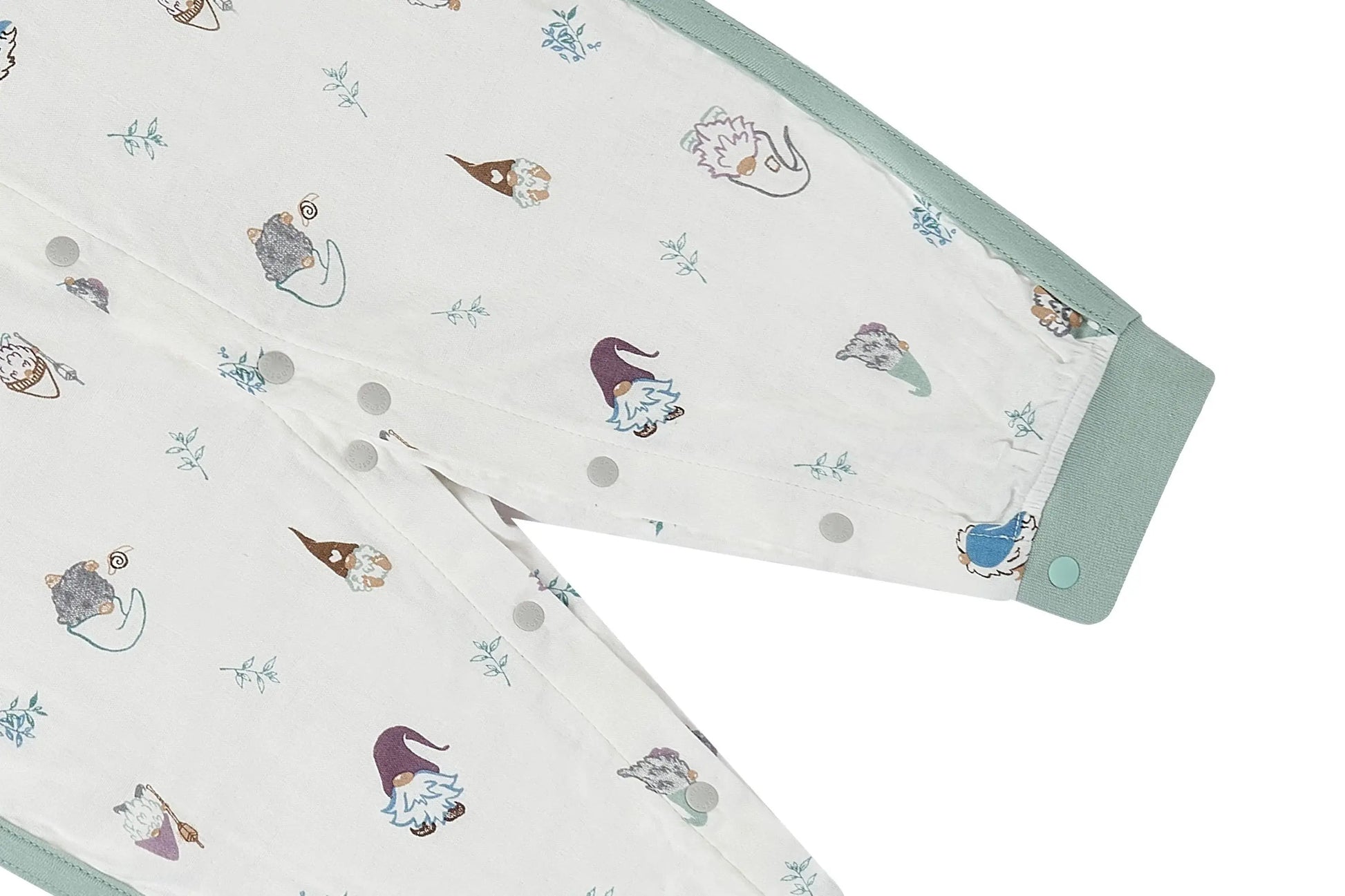 Nest Designs Bamboo Short Sleeve Romper Oh Gnome