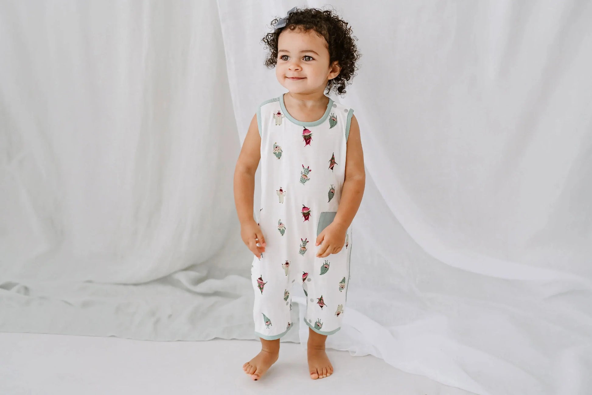 Nest Designs Bamboo Sleeveless Romper Pixie Dust