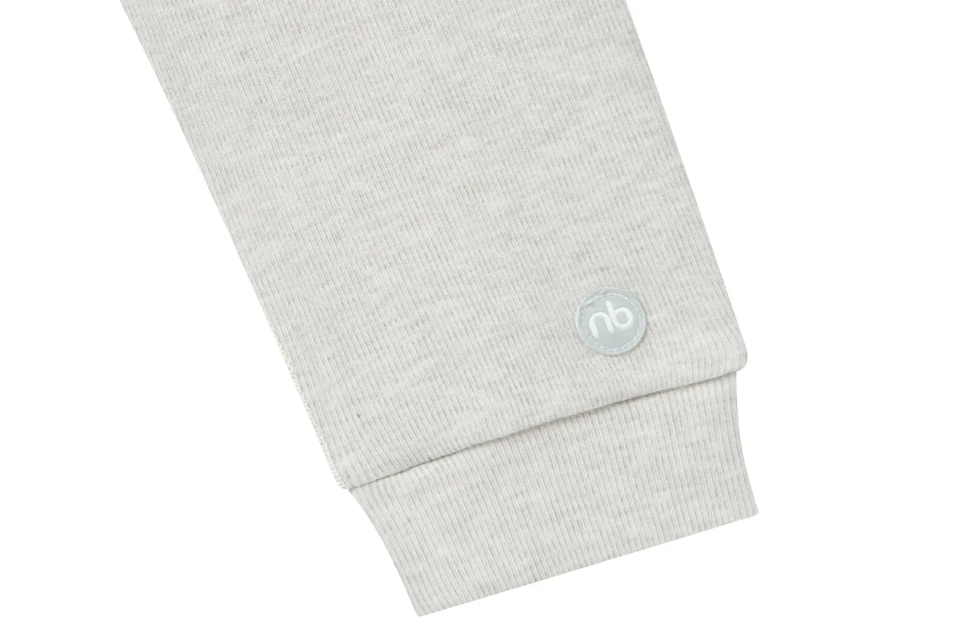 Nest Designs Basics Organic Cotton 3 Piece Baby Gift Set Light Grey