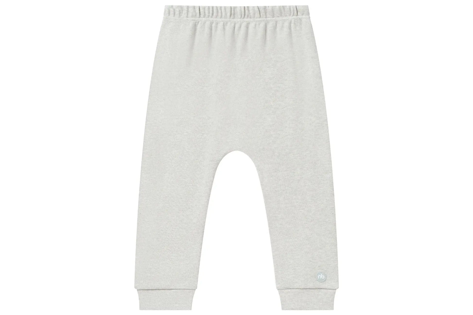 Nest Designs Basics Organic Cotton 3 Piece Baby Gift Set Light Grey