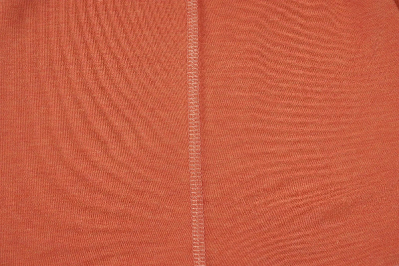 Nest Designs Tanboocel Mock Neck Long Sleeve Shirt Pantone Apricot Orange