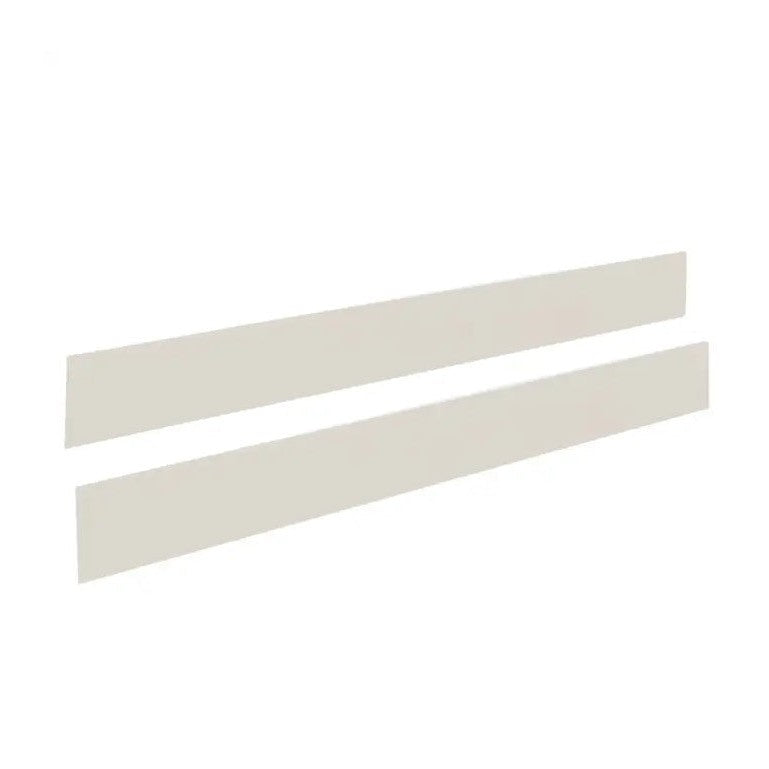 Natart Kyoto double bed conversion rails, beige wood, set of 2
