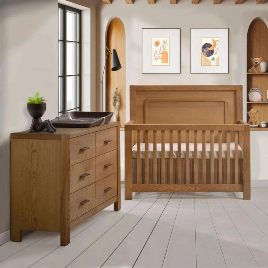 Natart Signature Series Toscano 5 In 1 Convertible Crib