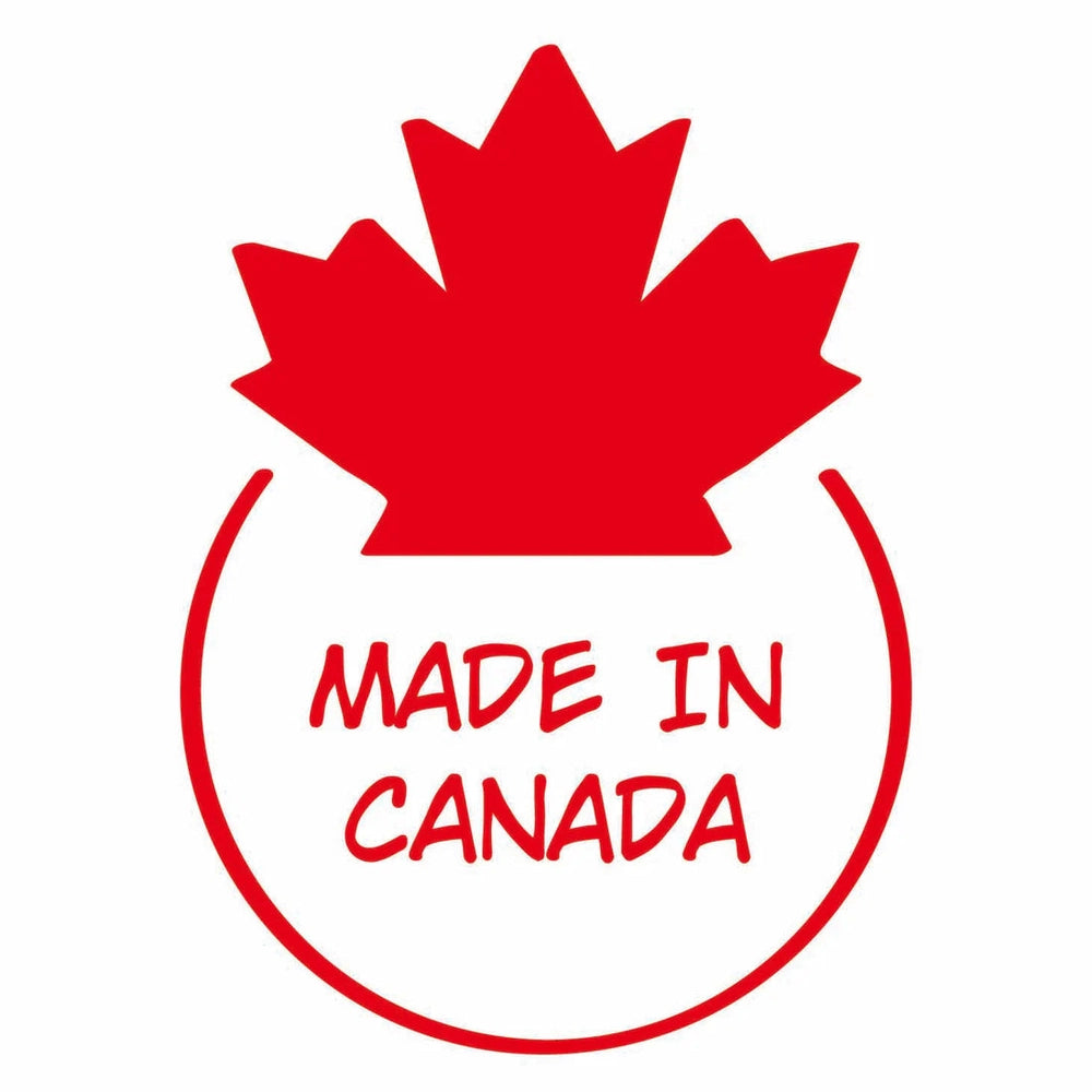 Nellie's Oxygen Brightener 100 Scoop Tin badge featuring a red maple leaf and Made in Canada emblem