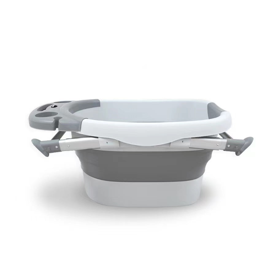Nemibaby Foldable Baby/Toddler Multi-Function Bathtub Grey