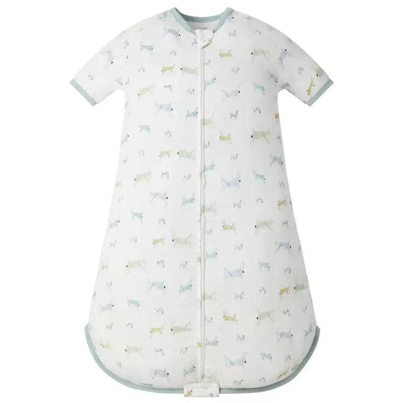 Nest Designs 0.23 Tog Bamboo Silk Short Sleeve Sleep Bag The Ant & The Grasshopper