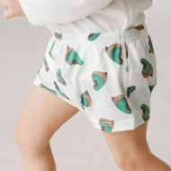 Nest Designs Bamboo Girls Boy Short Underwear (2 Pack) Quails