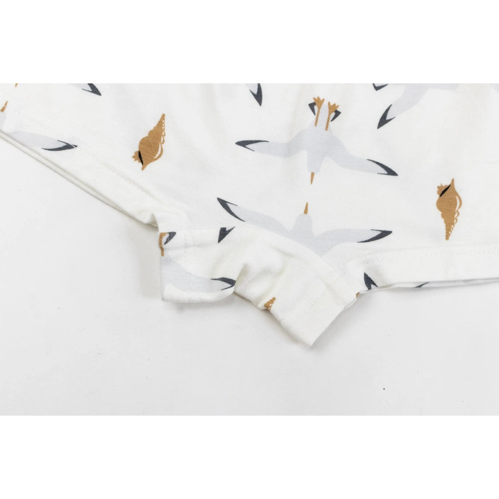 Nest Designs Bamboo Girls Short Underwear (2 Pack) Seafarer