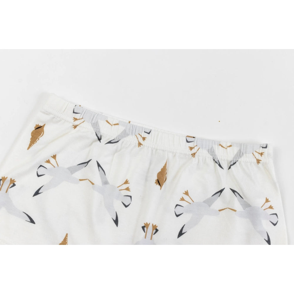 Nest Designs Bamboo Girls Short Underwear (2 Pack) Seafarer