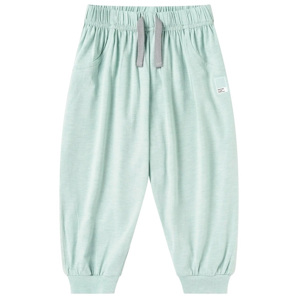 Nest Designs Bamboo Jersey Harem Pants Pantone Harbor Grey