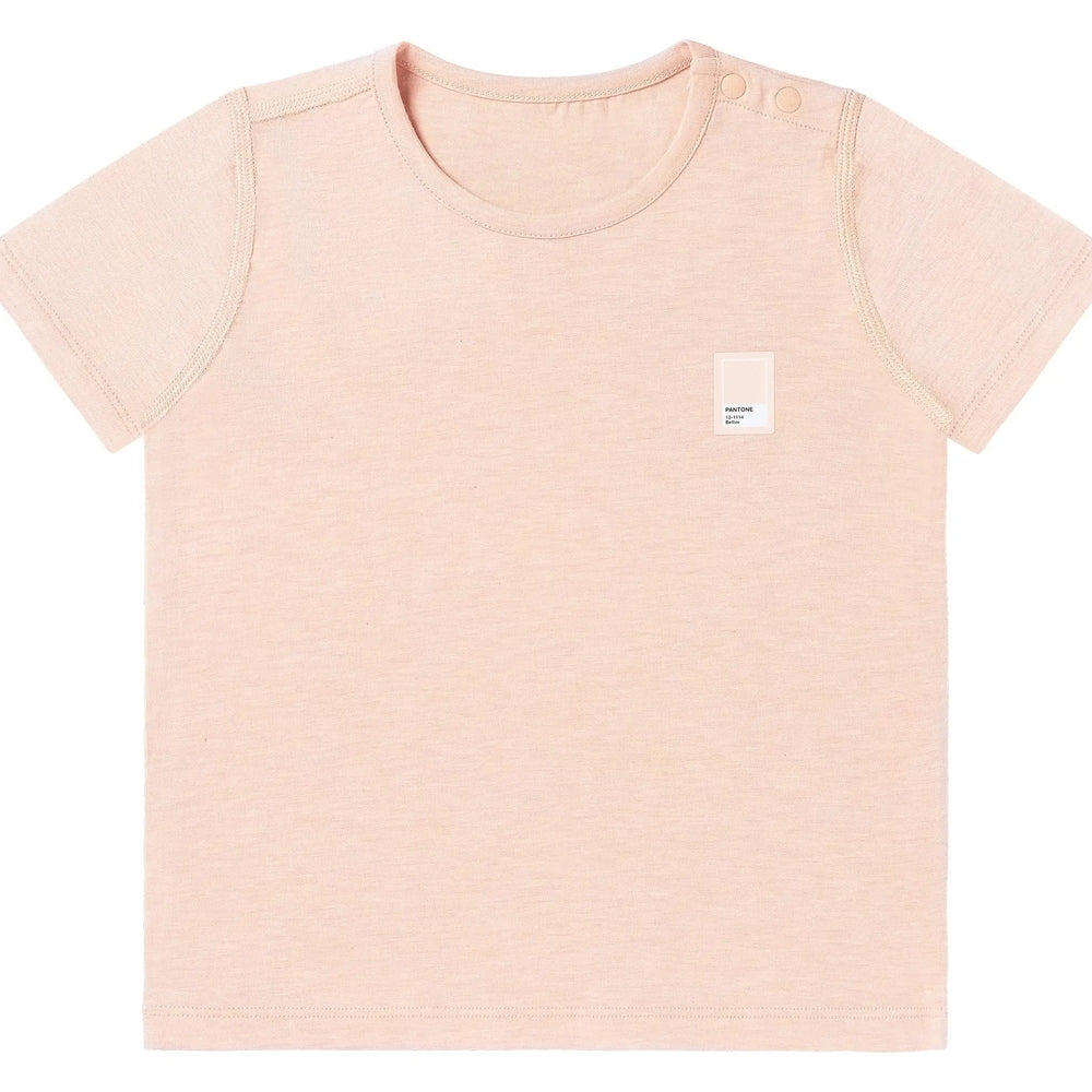 Nest Designs Bamboo Jersey Short Sleeve T-Shirt Pantone Bellini