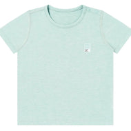 Nest Designs Bamboo Jersey Short Sleeve T-Shirt Pantone Harbor Grey