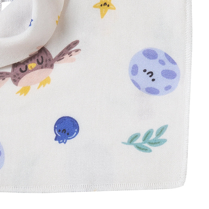 Nest Designs Bamboo Muslin Baby Bandana Bib Evening Bounty