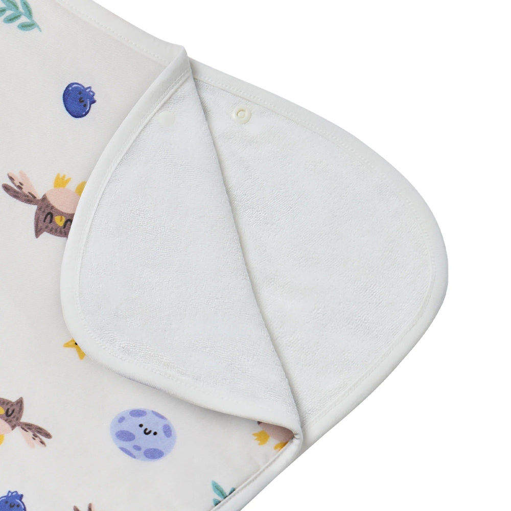 Nest Designs Bamboo Muslin Burp 'n Bib 2 Pack Fall Magic