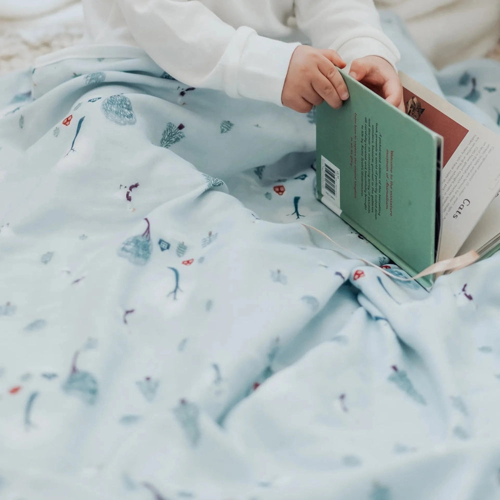 Nest Designs Bamboo Muslin Small Nesting Blanket 120cm x 120cm