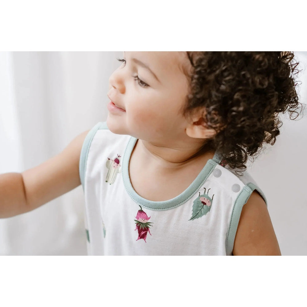Nest Designs Bamboo Sleeveless Romper Pixie Dust