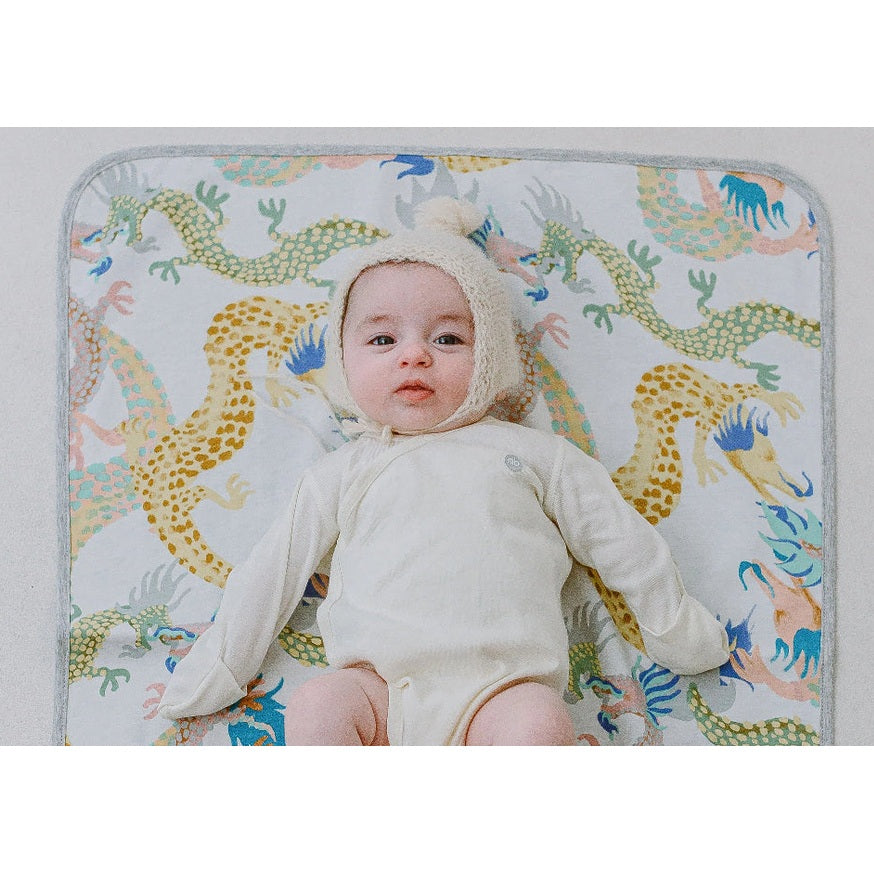 Nest Designs Cotton Waterproof Change Pad Dragon Dance