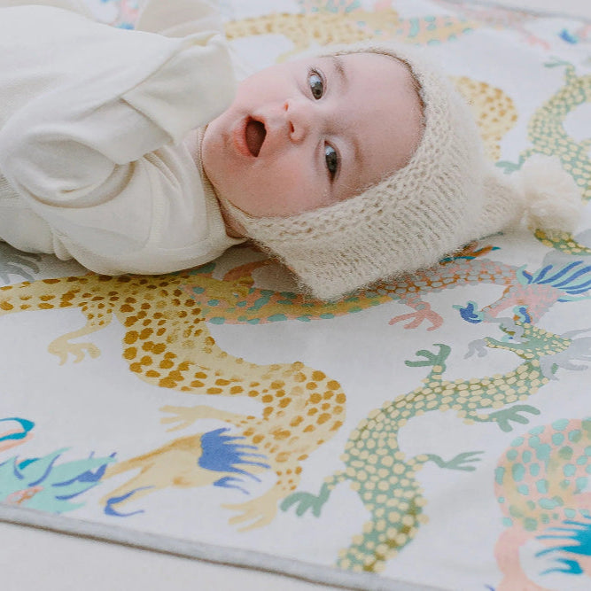 Nest Designs Cotton Waterproof Change Pad Dragon Dance