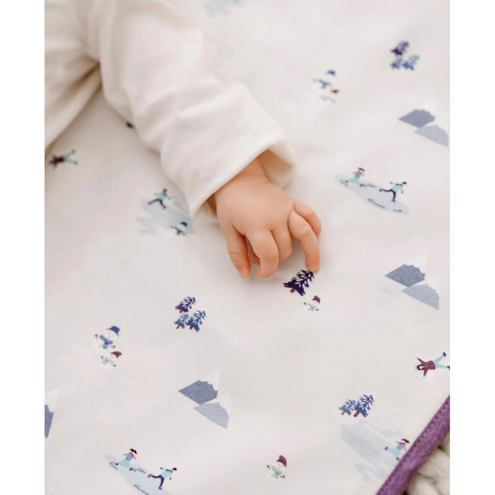 Nest Designs Cotton Waterproof Change Pad Large Snow Buddies