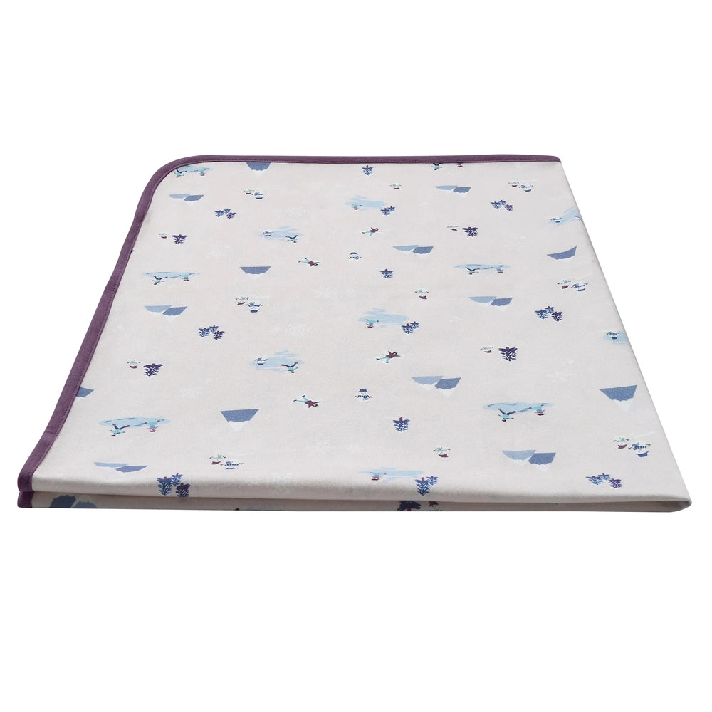 Nest Designs Cotton Waterproof Change Pad Large Snow Buddies